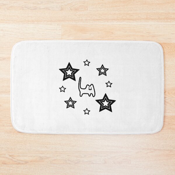 Item preview, Y2K Stars Cat designed and sold by wonkcat.