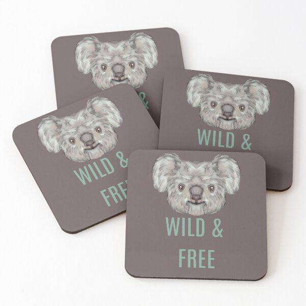 Item preview, wild and free koala lovers designed and sold by La Loca.