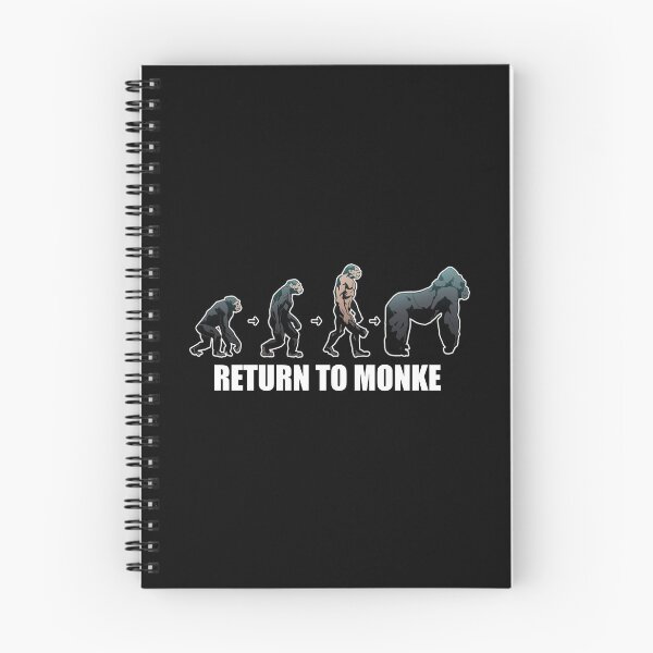 Item preview, Funny monke evolution meme designed and sold by pagan-mouse.