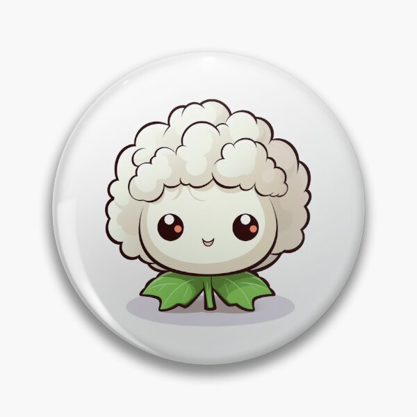 Item preview, Cute Cauliflower Sticker designed and sold by PatternsFTW.