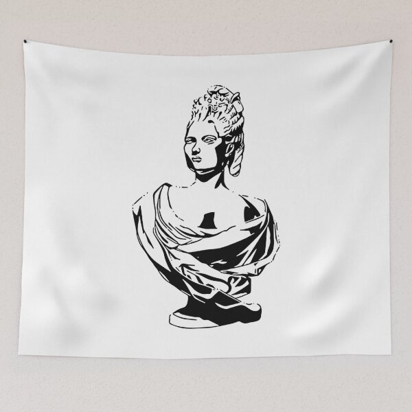 Item preview, Madame Bust Sculpture - HISTORIC Collection - Black and White designed and sold by noirnoire.