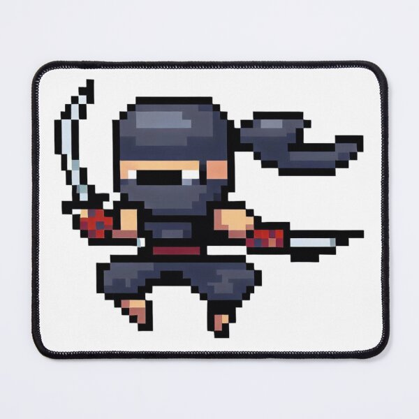 Item preview, Deadly ninja pixel art designed and sold by PexelBoi.