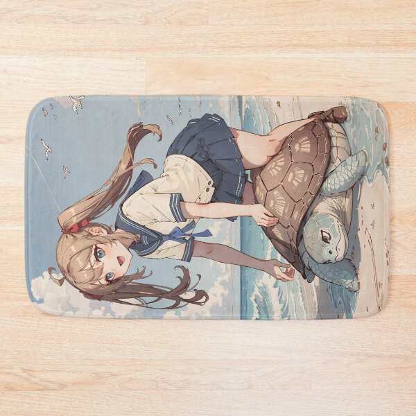 Item preview, Neuro-sama and Vedal at the beach designed and sold by GarChazAI.