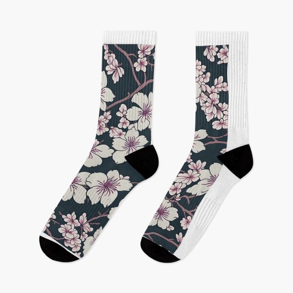 Item preview, Floral spring japanese cherry blossoms | Pattern designed and sold by GediaPrints.