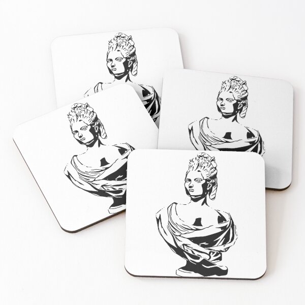 Item preview, Madame Bust Sculpture - HISTORIC Collection - Black and White designed and sold by noirnoire.