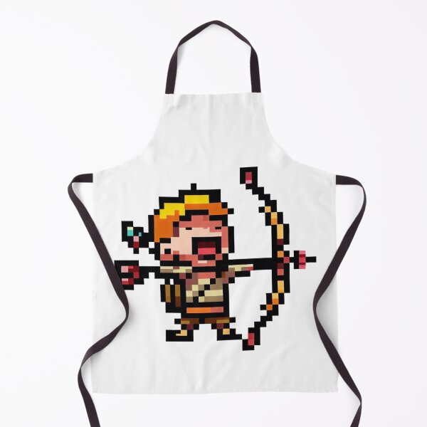 Item preview, Happy archer pixel art designed and sold by PexelBoi.