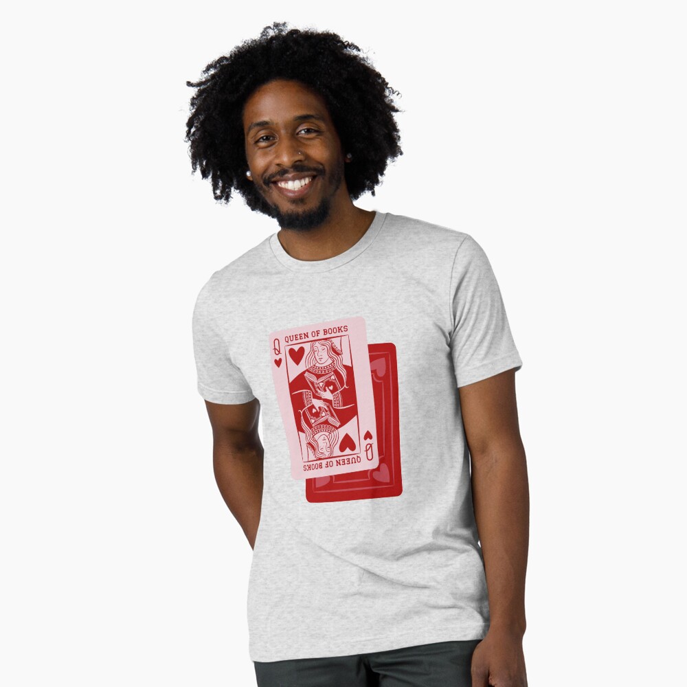 Vista previa del artículo con la obra «Camiseta de tejido mixto», diseñado y vendido por indiebookster.