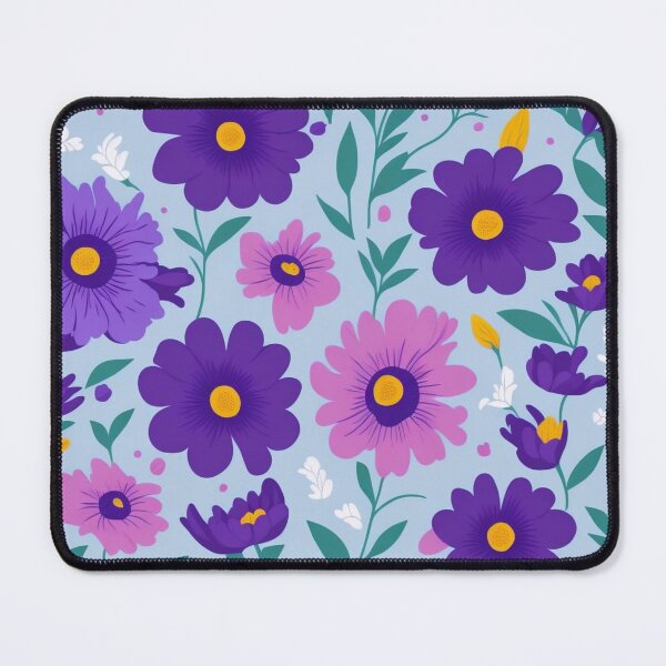 Item preview, Spring Summer Floral Pattern | Pink purple designed and sold by MagicalLuna.