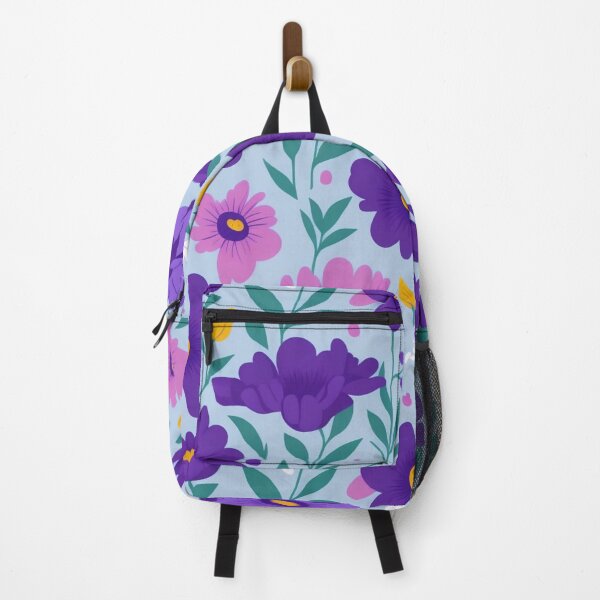 Item preview, Spring Summer Floral Pattern | Pink purple designed and sold by MagicalLuna.