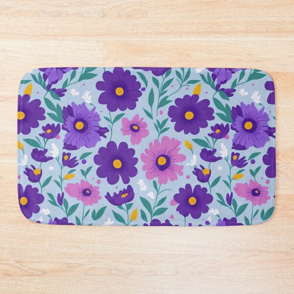 Item preview, Spring Summer Floral Pattern | Pink purple designed and sold by MagicalLuna.