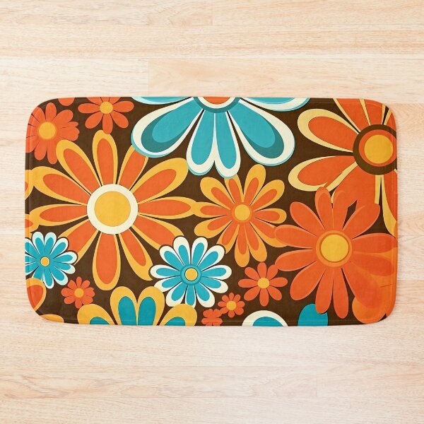 Item preview, Retro Floral Pattern designed and sold by MTJ-Mushrooms.