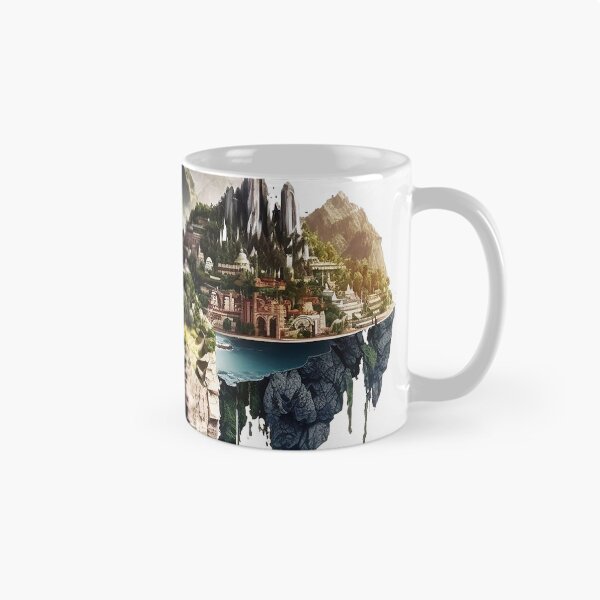 Item preview, Floating Island by AI digital art designed and sold by SaliyalCreation.