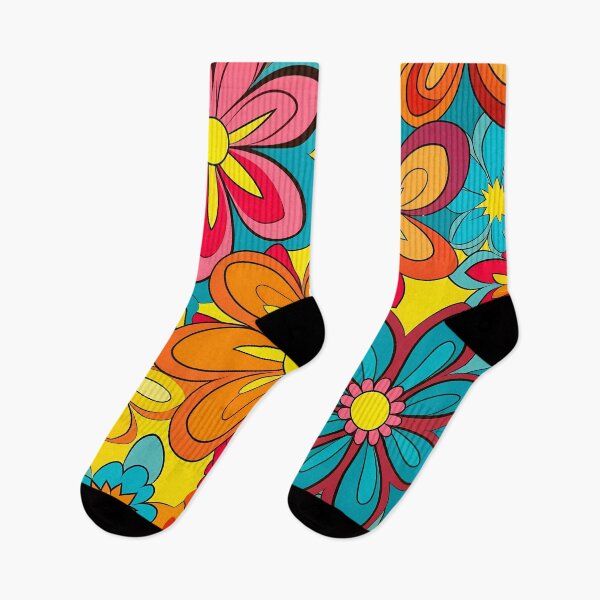Item preview, Retro Floral Pattern designed and sold by MTJ-Mushrooms.