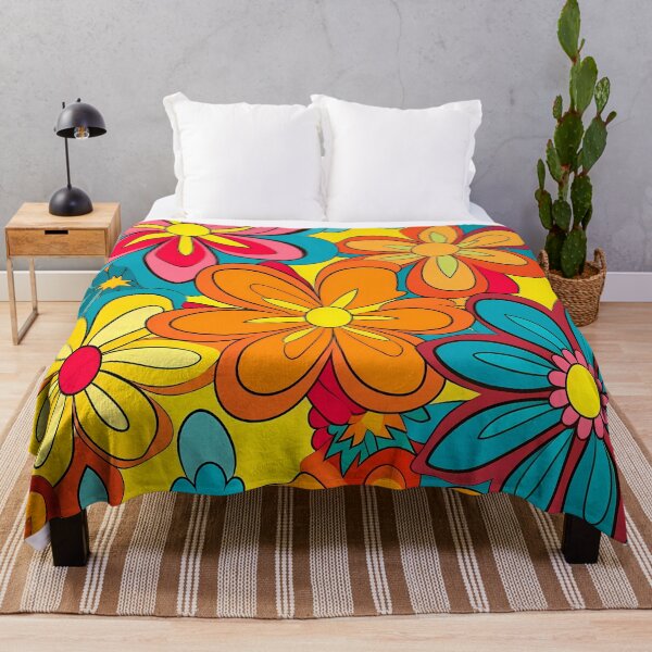 Item preview, Retro Floral Pattern designed and sold by MTJ-Mushrooms.