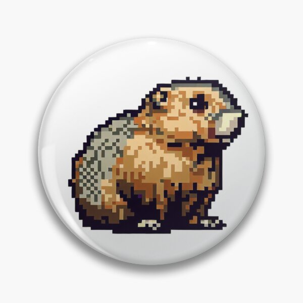 Item preview, Little groundhog in pixel art designed and sold by GroundhogMs.
