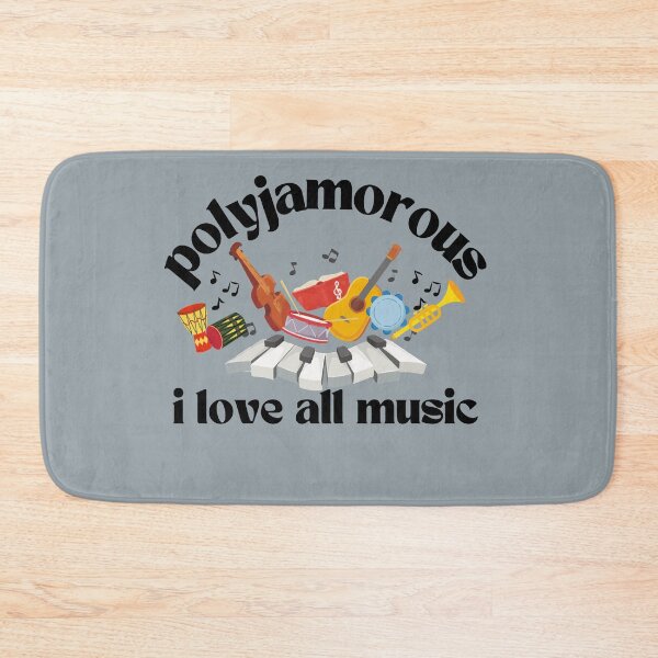 Item preview, Polyjamorous I love all music | festival lover designed and sold by AnAwkwardOtter.