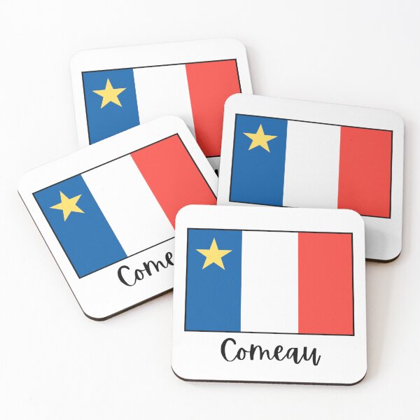 Item preview, Acadian Flag Comeau designed and sold by neesheew.