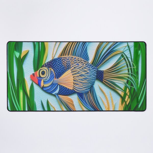 Item preview, Quilled Fish  designed and sold by RoxanneG.
