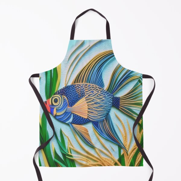 Item preview, Quilled Fish designed and sold by RoxanneG.