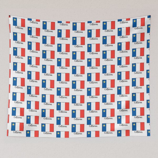 Item preview, Acadian Flag Cottreau designed and sold by neesheew.