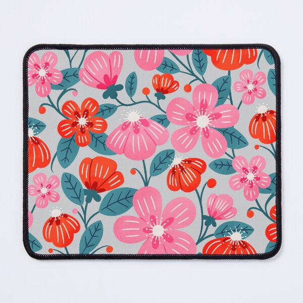Item preview, Bright Blooms in Pink and Red designed and sold by Kishiandstar.