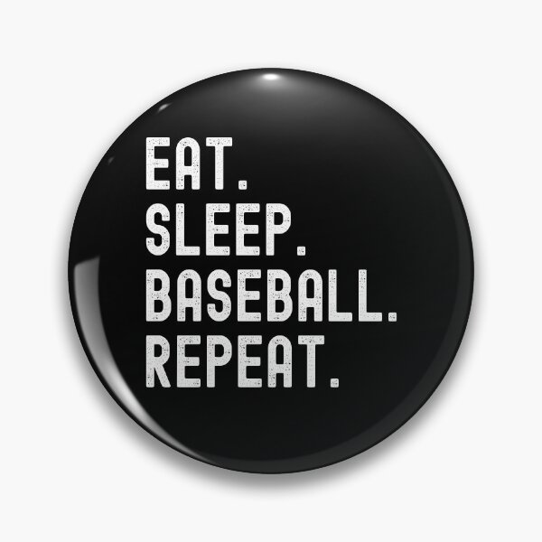 Item preview, Eat Sleep Baseball Repeat designed and sold by JustCreativity.