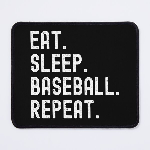 Item preview, Eat Sleep Baseball Repeat designed and sold by JustCreativity.