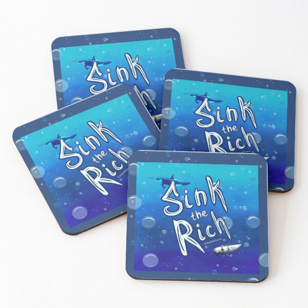 Item preview, Sink the Rich designed and sold by Jaded Joys.