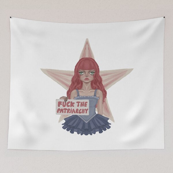 Item preview, Fuck the patriarchy designed and sold by FreakyBunny7.