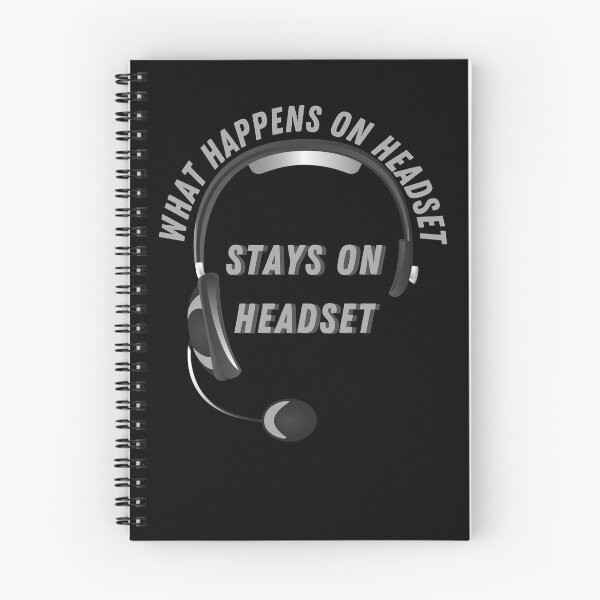 Item preview, What Happens on Headset designed and sold by CapriciousKB.