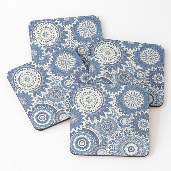 Item preview, Bohemian Blue Mandalas designed and sold by Sheila Wenzel Ganny.