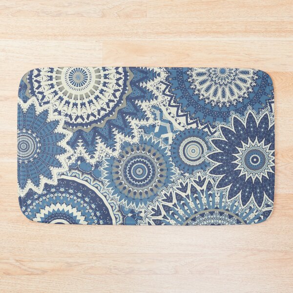 Item preview, Bohemian Blue Mandalas designed and sold by Sheila Wenzel Ganny.