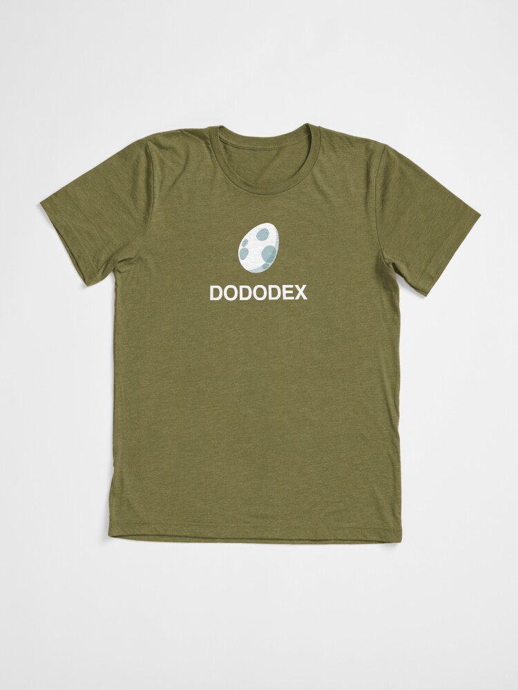Thumbnail 3 of 7, Tri-blend T-Shirt, Dododex Logo (Taming Calculator for Ark: Survival Evolved) designed and sold by dododex.