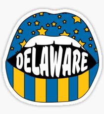 Delaware Lips Sticker
