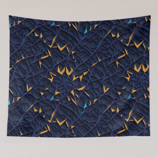 Item preview, Mesmerizing 3D Fractal Geometry Abstract Design designed and sold by DesignArtEmpire.