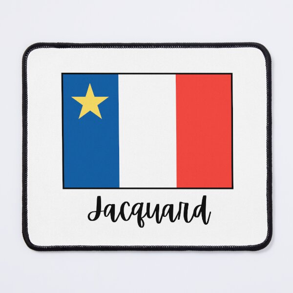 Item preview, Acadian Flag Jacquard designed and sold by neesheew.
