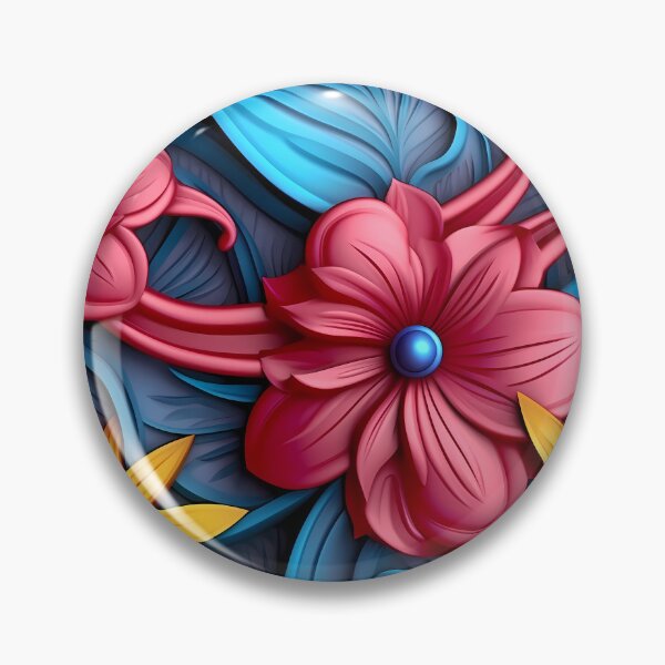 Item preview, 3D Floral Pattern designed and sold by MTJ-Mushrooms.
