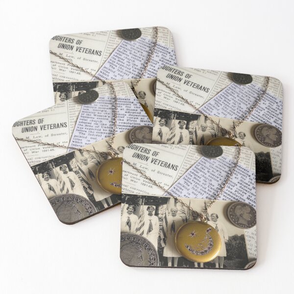 Item preview, Vintage Antique Photos and Coins designed and sold by Redrazzle.