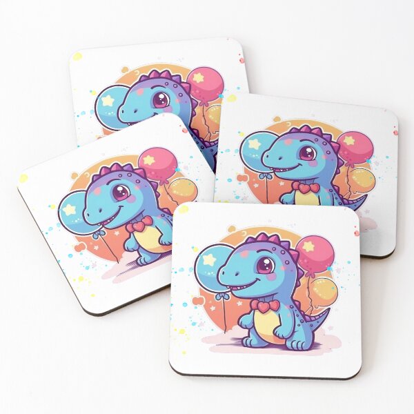Item preview, Sweet Dino: Prehistoric Adventure with Balloons designed and sold by InfiniWear.