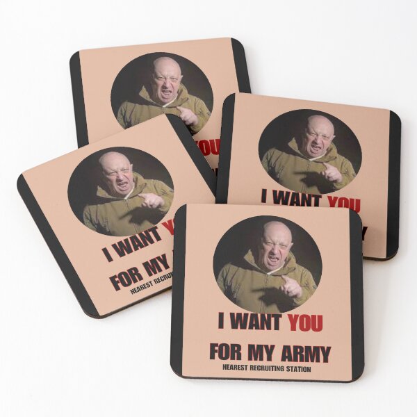 Item preview, "I want you for my army" prigozhin, Wagner designed and sold by zeitgeistempire.