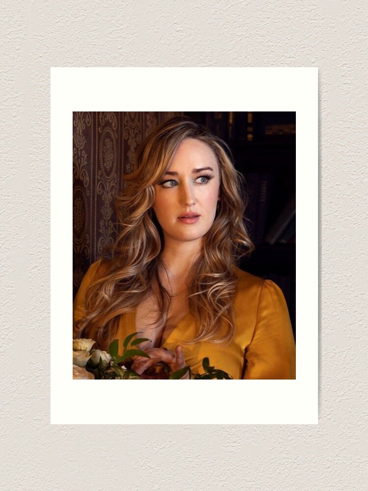 Ashley Johnson Art Print by ESSAM