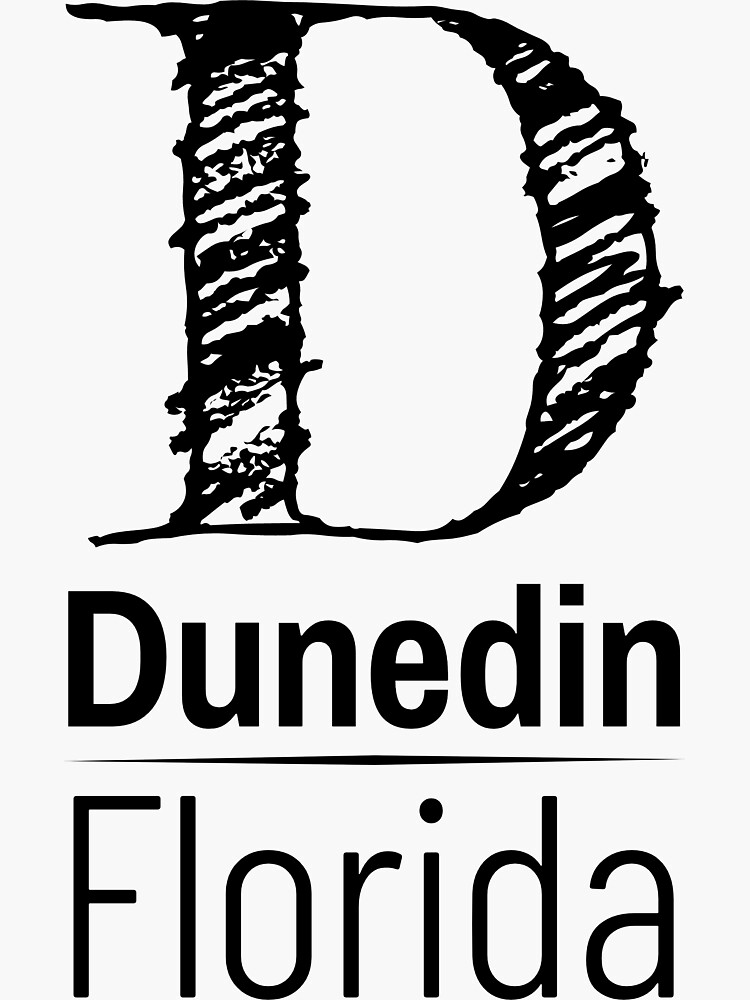 "Dunedin" Sticker for Sale by nona003 Redbubble