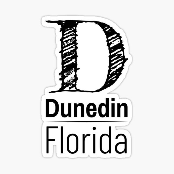 "Dunedin" Sticker for Sale by nona003 Redbubble