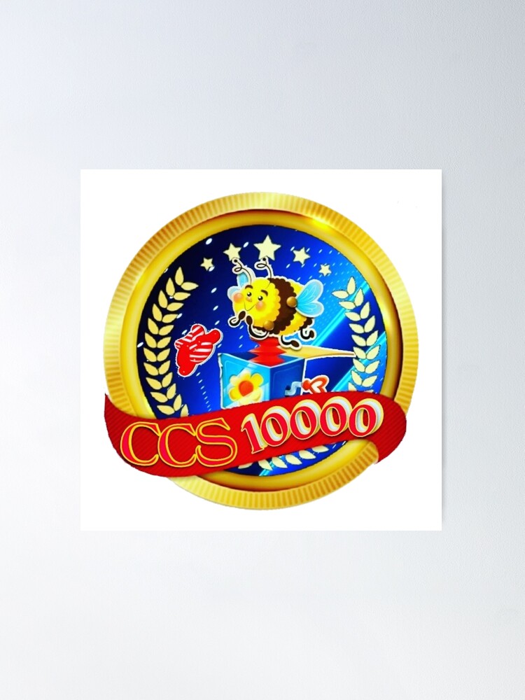Badge Poster Candy 10,000 Sale Level | by Redbubble km83 for Crush Saga\