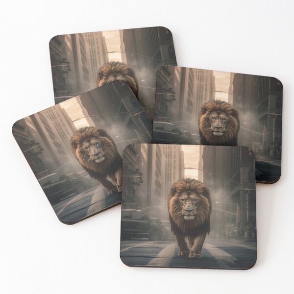 Item preview, Lion in the City designed and sold by soulofalion.