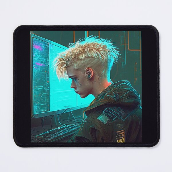 Artikelvorschau, Computer programmierer. Cyberpunk. entworfen und verkauft von Natalia-Vlad.