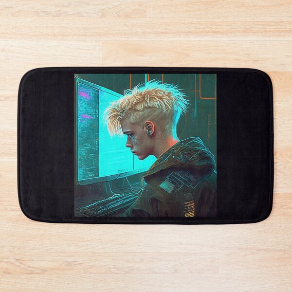 Item preview, Computer programmer. Cyberpunk. designed and sold by Natalia-Vlad.