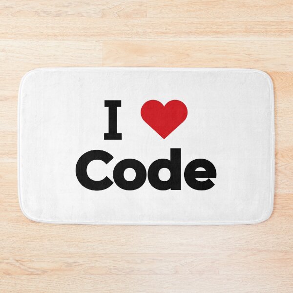 Item preview, I love Code designed and sold by Moyanana.