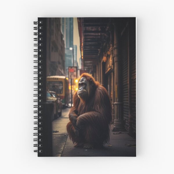 Item preview, Orangutan in the City designed and sold by soulofalion.