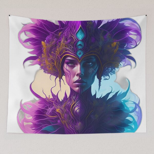 Item preview, Divinity Durga designed and sold by Transelasticart.
